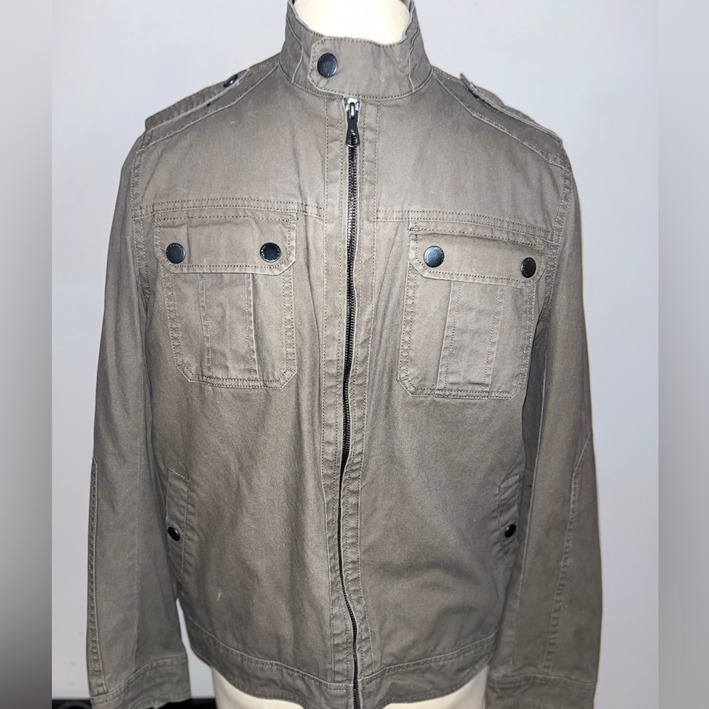 Marc Anthony, Men’s Military Style Jacket, Military Green, Size L